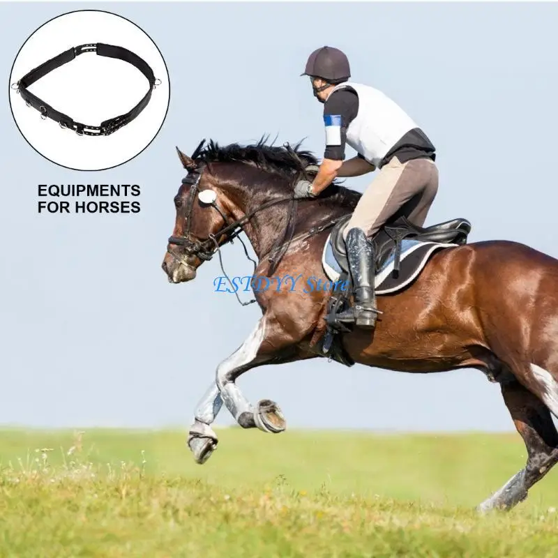 

G6DE Horse Saddles Harness Horse Riding Equipment Belly Strap Equestrians Supplies