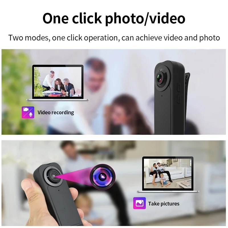 A18 1080P HD كاميرا صغيرة الرياضة المشي لمسافات طويلة قلم صغير كام للرؤية الليلية كاميرا فيديو صغيرة المحمولة Bodycam DV مسجل فيديو