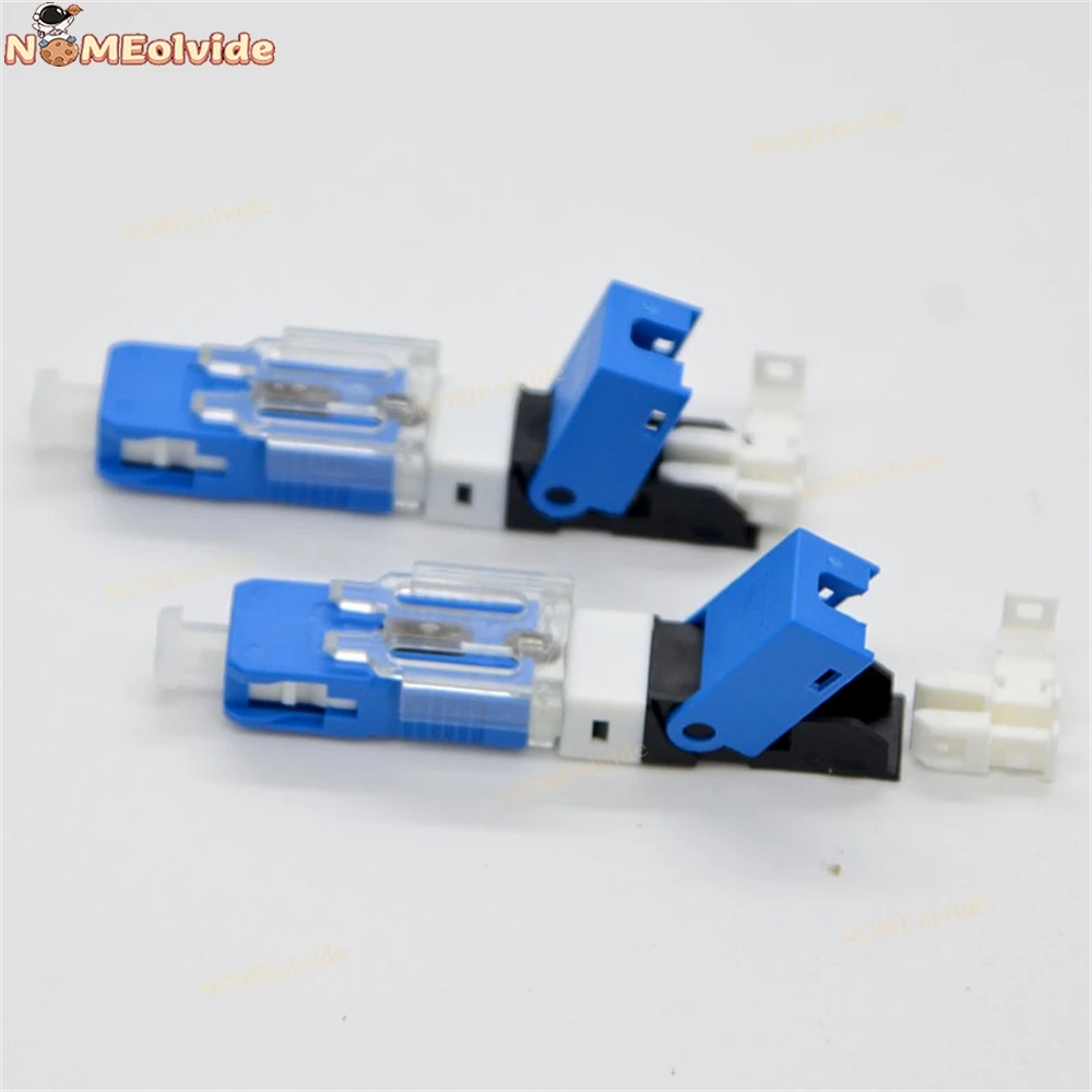 New ESC250D SC UPC Field Mountable Optical Fiber Fast Connector Single Mode Quick Connector Low Insertion Loss ≤ 0.3dB