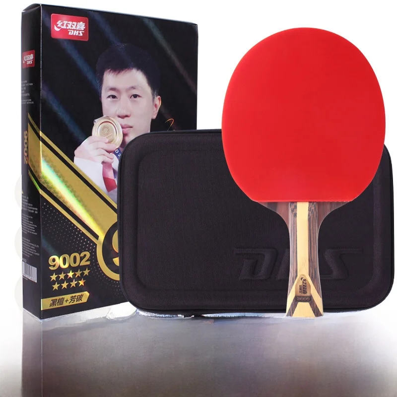 raquette-de-tennis-de-table-red-double-happiness-9-etoiles-produit-fini-8-etoiles-poignee-horizontale-double-face-anti-gomme-raquette-9-etoiles
