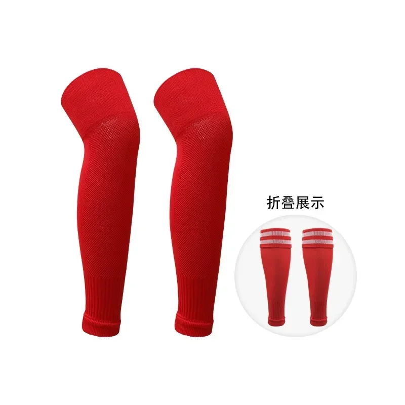 1 Pair Adults Leg Warmers Shin Guard Calf Sock Over Knee Men Women Sports Compression High Elastic Leg Cover Training Socks