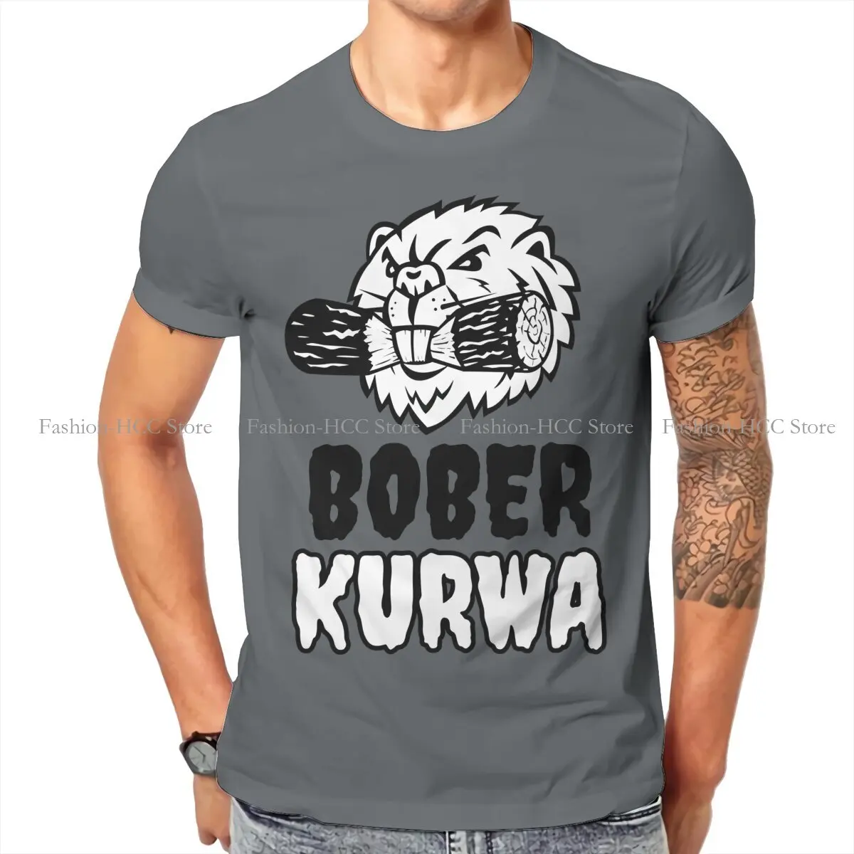 Bober Biber toben Biber T-Shirt Harajuku Teenager Gothic hochwertige T-Shirt übergroße O-Neck Männer Kleidung
