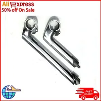 MTB Bicycle Bike Quill-Stem Riser 150/200mm Handlebar 22.2mm Folding Bike Stem Aluminum-Alloy Front Fork Adapter Part Components