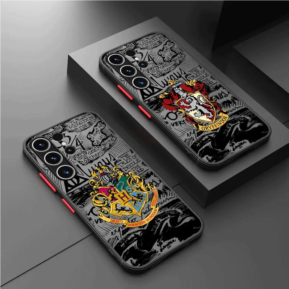 Case for Samsung Galaxy S20 FE S10 Lite S23 Ultra S21 Plus S9 S22 5G Potters Wand Art Harries Logo