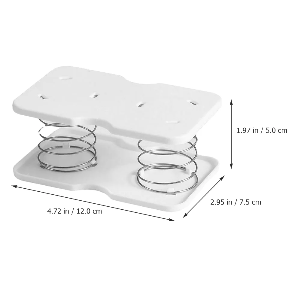 4 pezzi staffa a molla per tessuto scatola per fazzoletti supporto a molla scatola per fazzoletti staffa a molla scatola per fazzoletti molla per scatola per fazzoletti