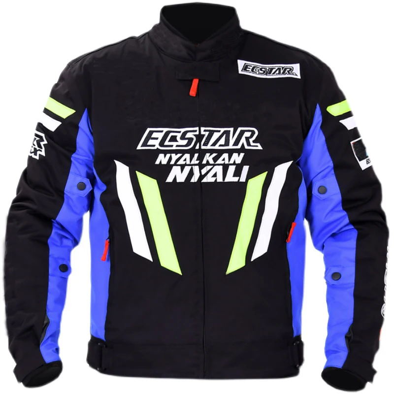 Four seasons oxford textile jacket for Suzuki with cotton lining Motorbike Motocross Jackets With Protector