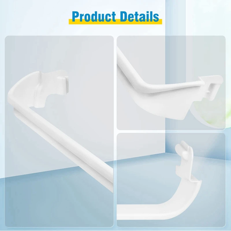 حامل رف للباب للثلاجة ، استبدال سكة حديد التجنيب ، AP3214631 ، ثلاجة كينمور