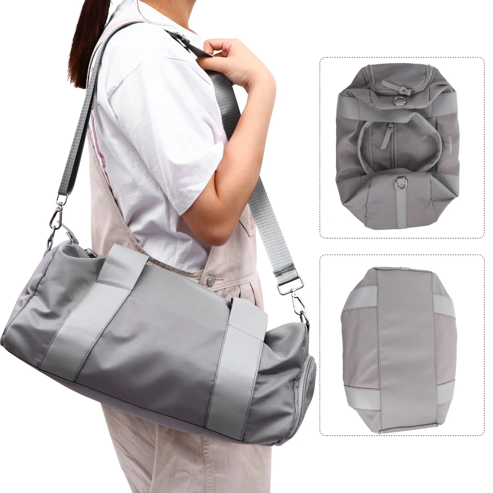 

1Pcs Dry Wet Separation Large Capacity Travel Bag Portable Fitness Storage Pouch High Quality Material for Gym Outdoor Sports