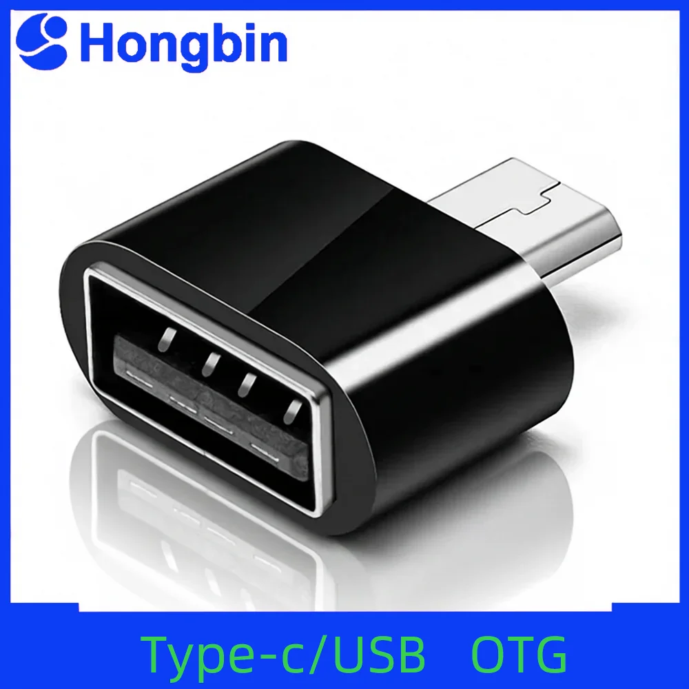 OTG Adapter Cable for Mobile Phone USB to Type-C Tablet Adapter Memory USB Drive Game Controller Mouse Keyboard Data Transfer