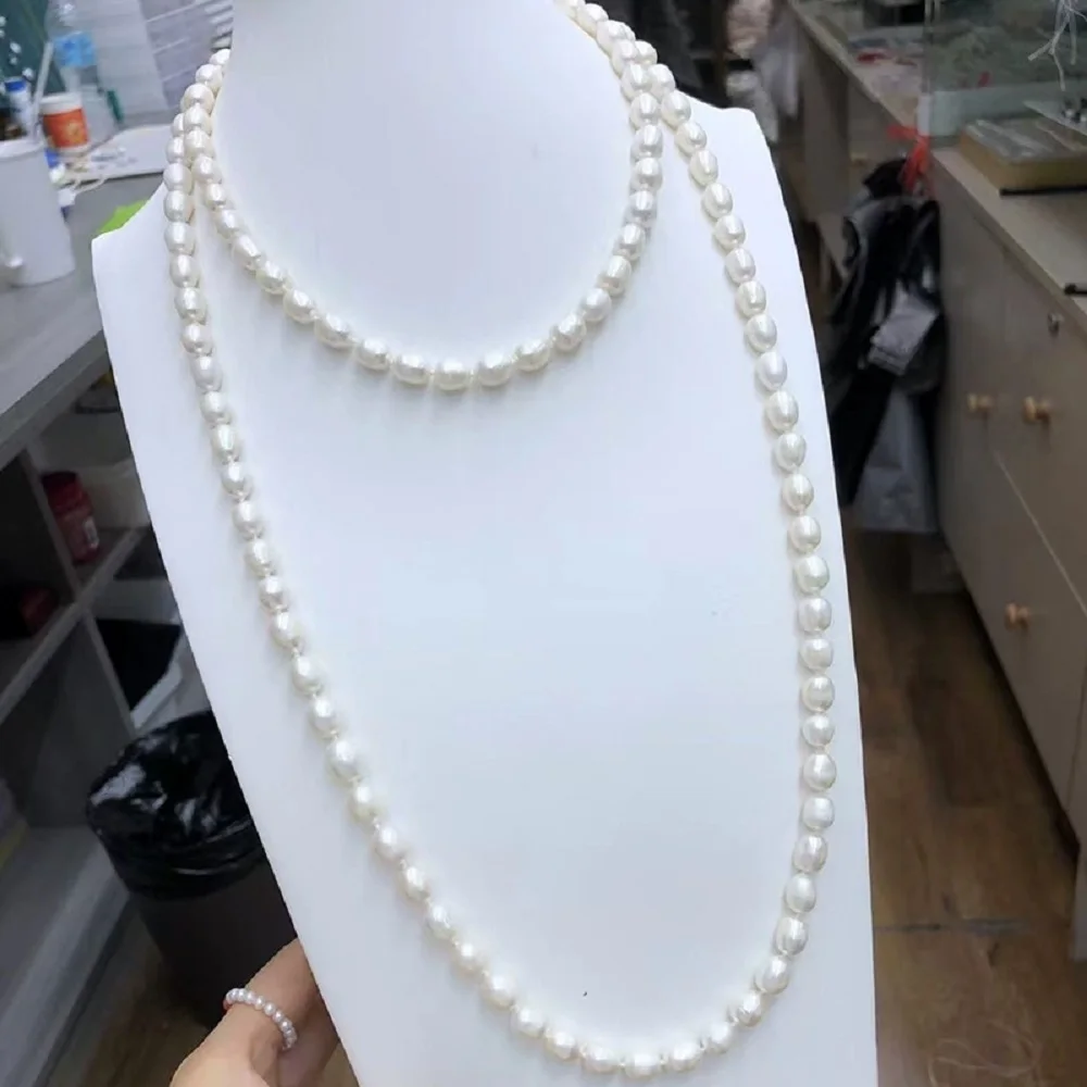

Длинное колье из натурального жемчуга AAA10-12 мм с жемчугом Южного моря 90cn, закрытое колье