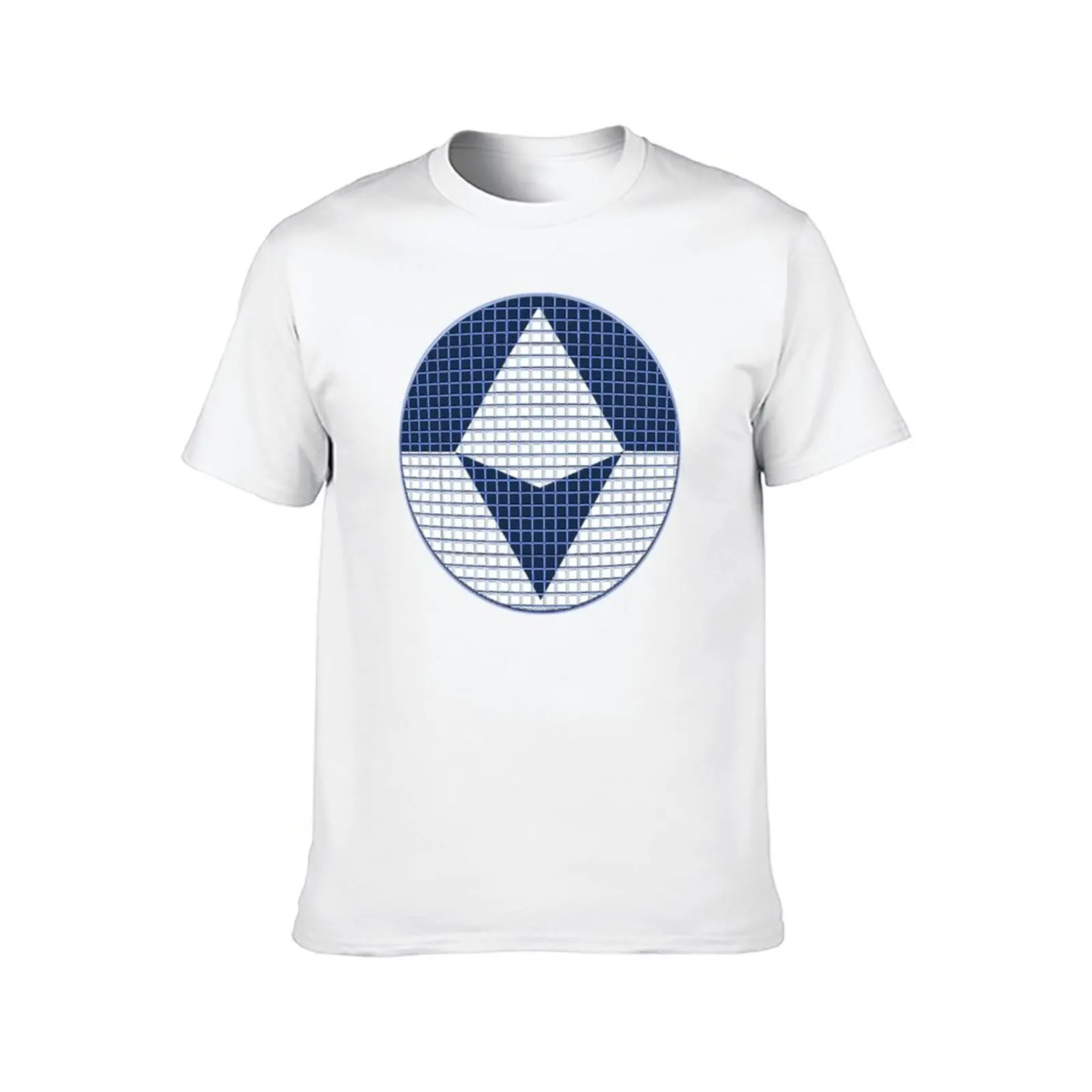 علم القطب الجنوبي مدور-مربعات بكسل تي شيرت أنيمي تي شيرت للرجل تي شيرت للرجل سليم صالح الرجال تي شيرت القطن 100% تي شيرت #2