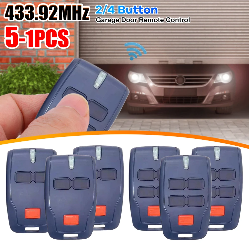 Secure Rolling Code Remote Self-searching Wireless RF Remote Control Sliding Gate Control Remote for Garage Door Opener