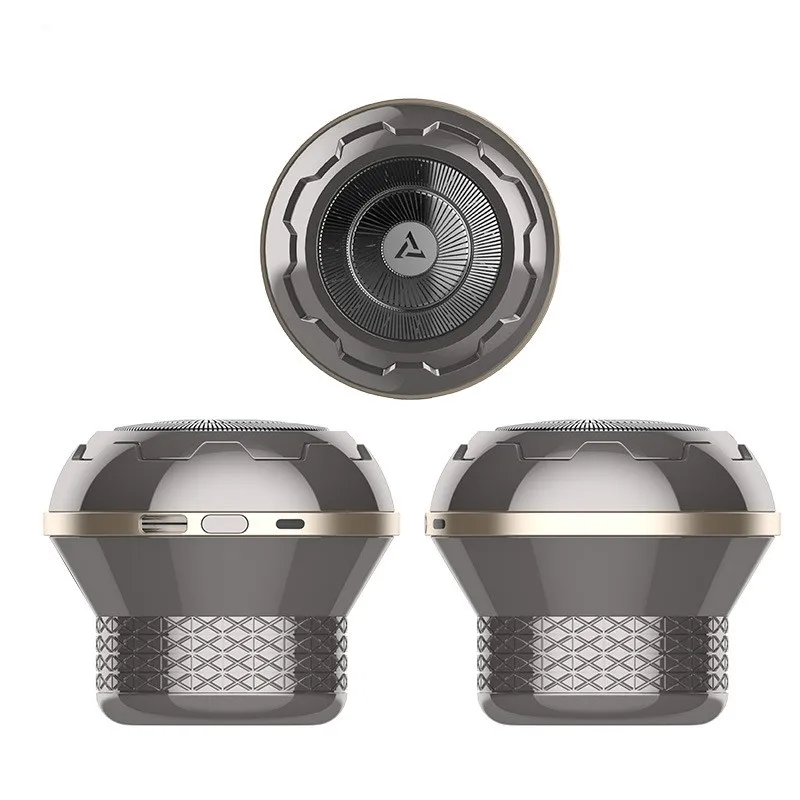Rasoio elettrico da uomo self-service calvo macchina rasoio ricaricabile USB a doppio uso