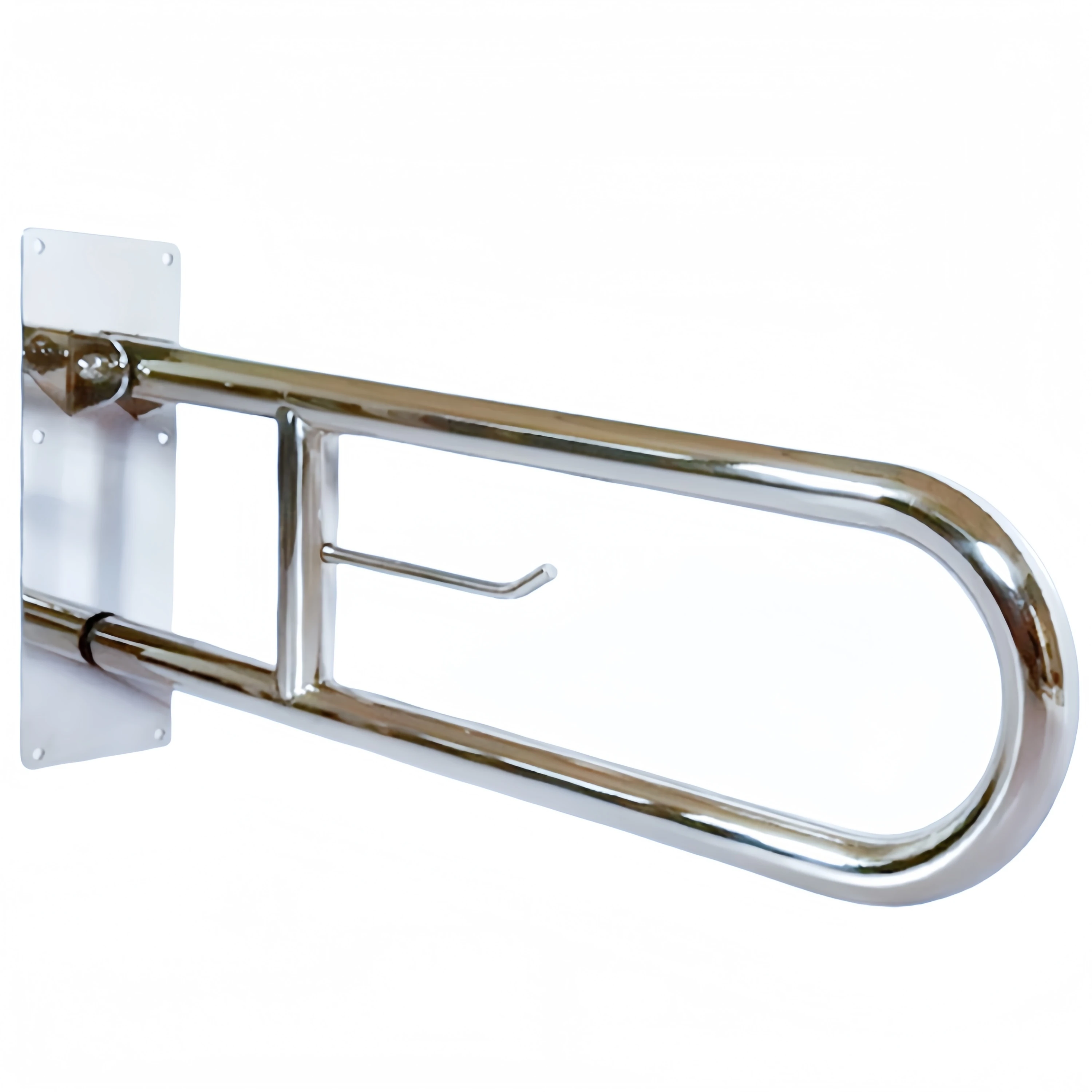 كبار المعاقين اكسسوارات السلامة طوي خالية من العوائق المنقولة مسند الذراع الأعلى مقبض إمساك درابزين الحمام قضيب تعليق المناشف أخرى #3