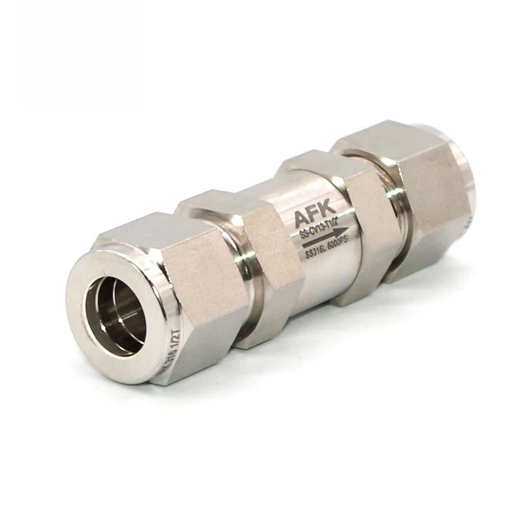 Air Compressor MIni 316 Stainless Steel Check Valve One Way High Pressure Non Return Valve 3000psi