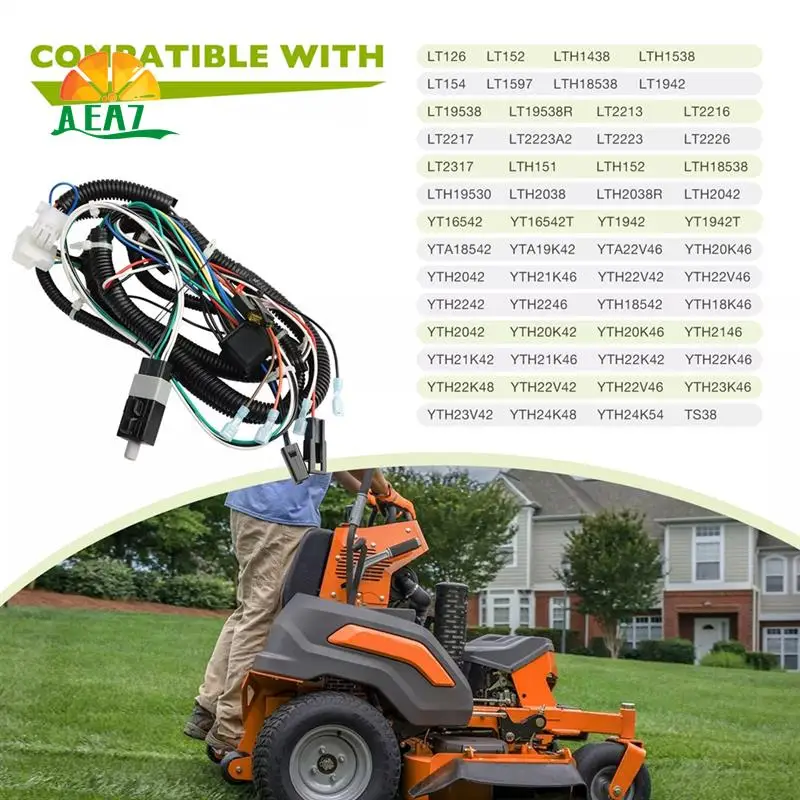 

AEA7-532401104 Lawn Mower Ignition Wire Harness For 2748GLS GTH 2648 3052TF LGT 2654 83451501 583366501 532193350