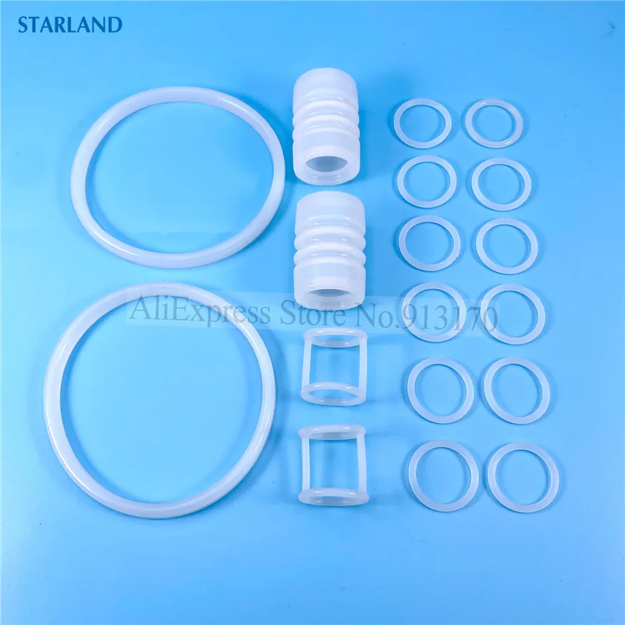 18 In 1 Backup Rings Circle Gaskets Seal Gaskets Combination Of Fitting Spare Part Of BQL Ice Cream Makers Soft Serve Machines