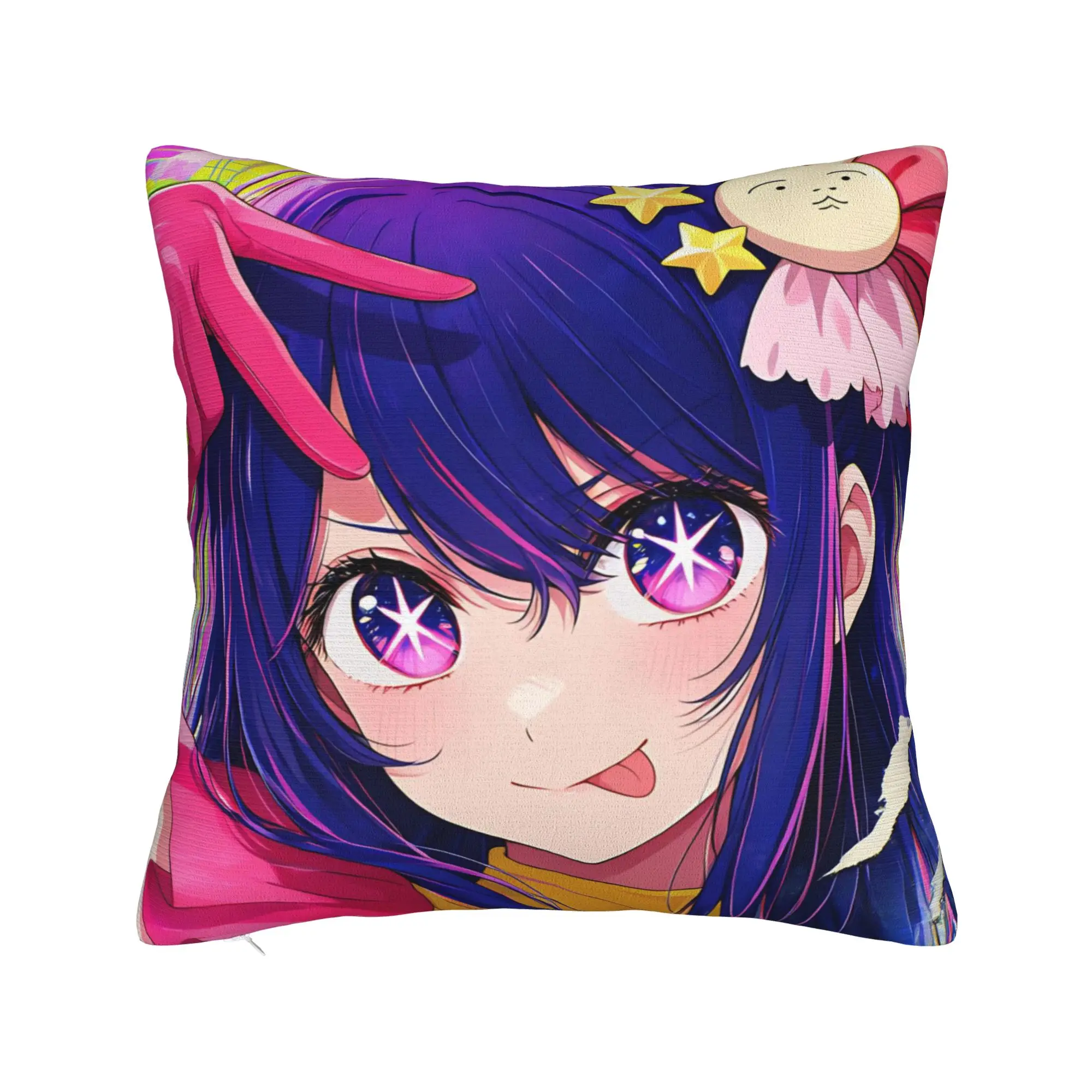 Decorative Pillowcase Oshi no Ko Anime Accessories Chair  Pillow Case Cover Drop Shipping Multiple Sizes