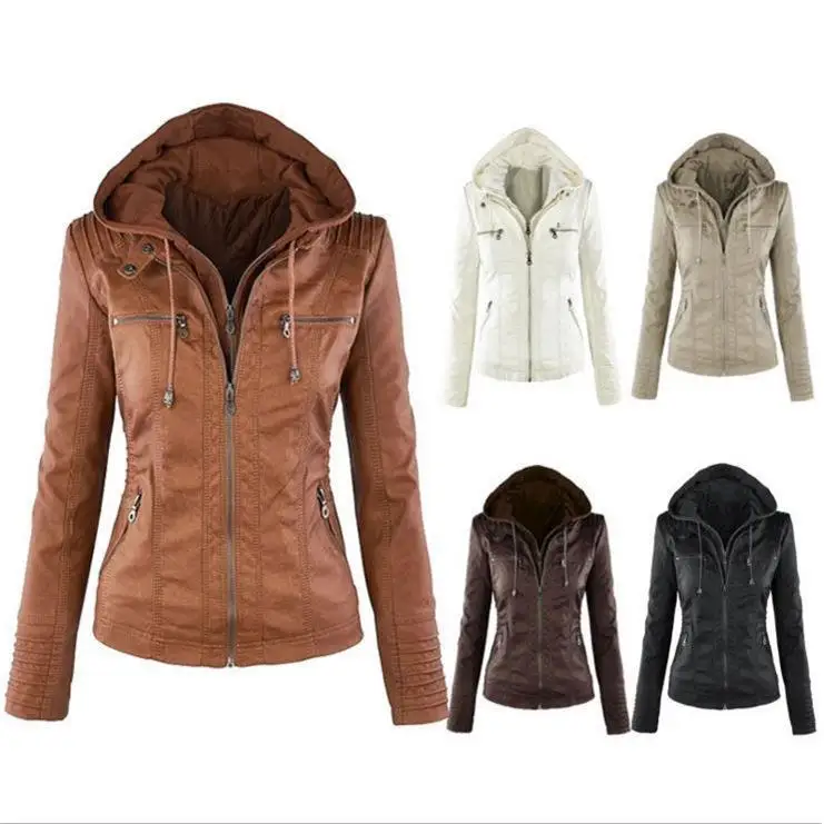 

Women's Long Sve Leather Jaet 206 Winter Faion No Brand Registered Trademark C672593547 Other Proc