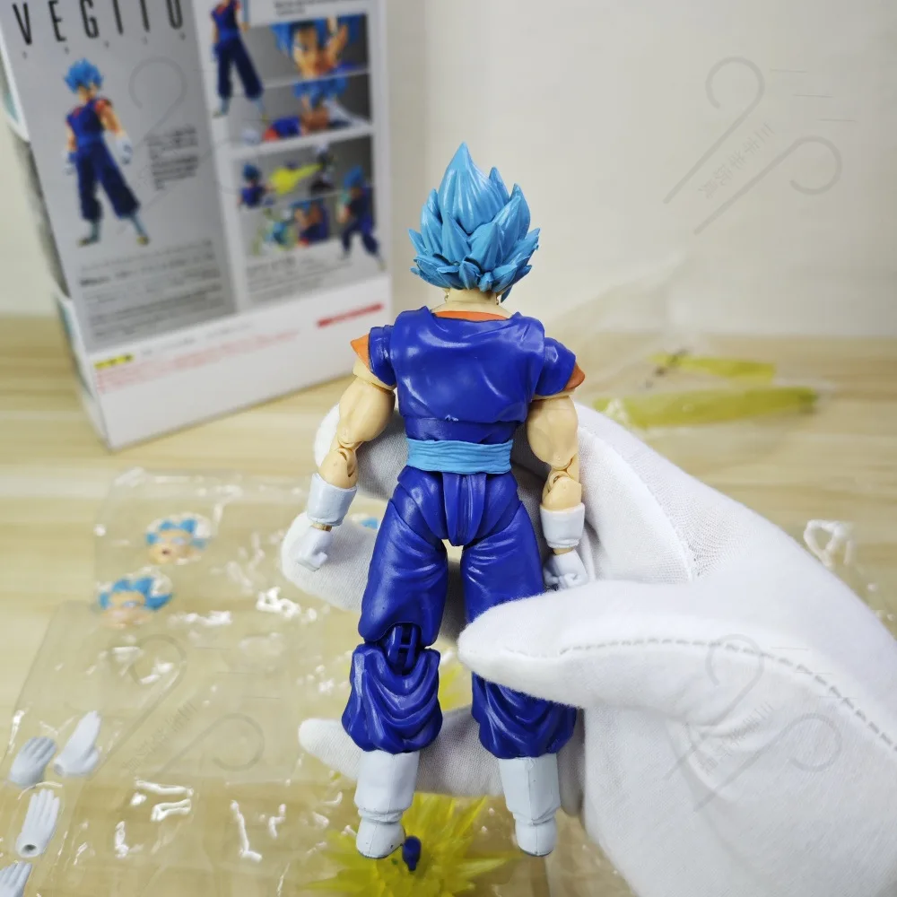 Dragon Ball Super Vegito Blue Action Figure Vegetto S.H.Figuarts Shf Super Saiyan God Pvc Anime Model Gifts Toys