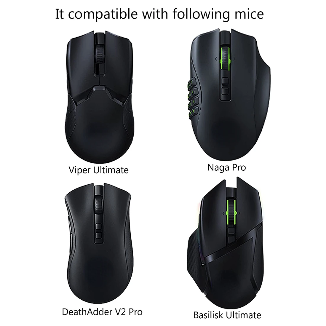 

Беспроводная Мышь Razer и Logitech G502 GPW2, зарядная док-станция, Подставка для зарядки мыши с двумя USB-портами