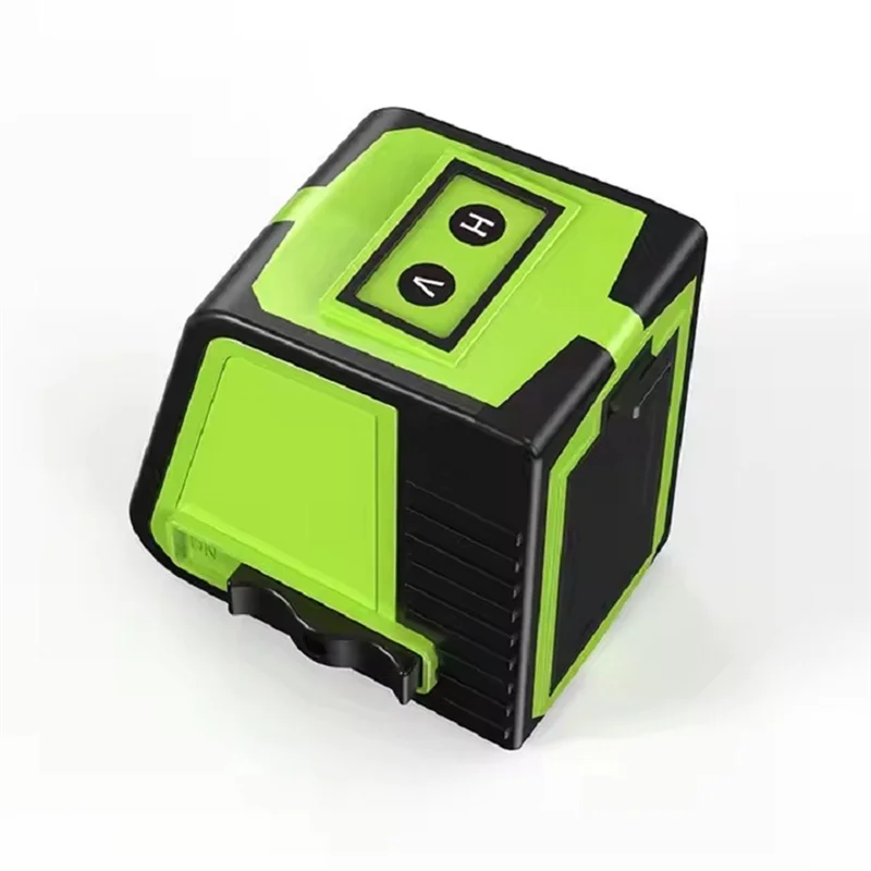 WORTHOWN-Green Bean 2 Linee Crosshair Mini Laser Autolivellante con Doppi Diodi Laser