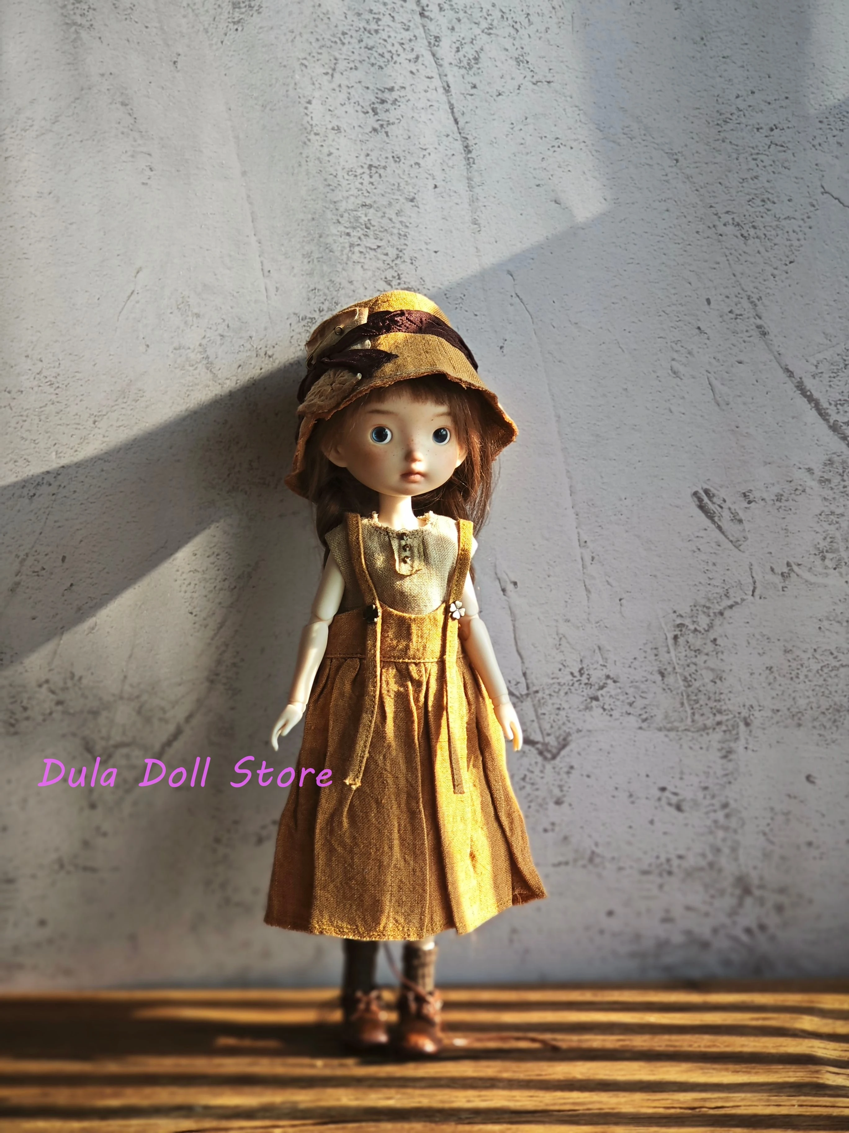 Ubranka dla lalek Dula, sukienka retro na ramiączkach, spódnica, spodnie, zestaw dla Blythe ob24 ob22 Azone Licca ICY JerryB 1/6 Bjd Doll