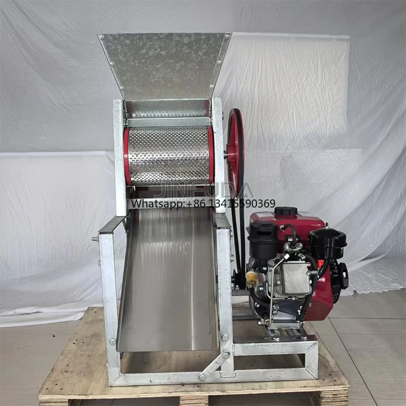 

Fresh Coffee Fruit Coffee Bean Processing Machine / Fresh Coffee Bean Pulping Shelling Peeling Pulper Machine