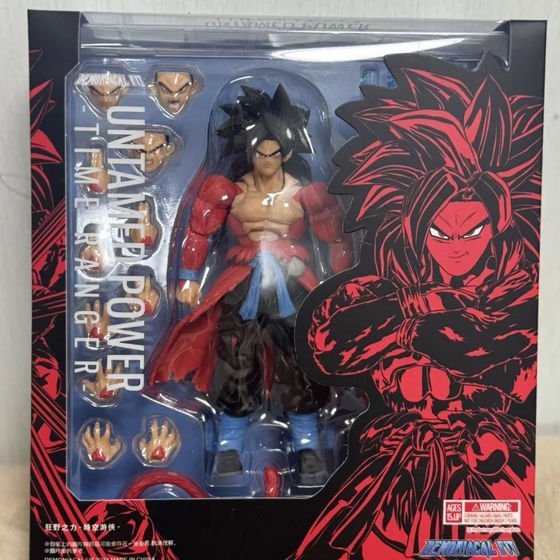 

В наличии: Demoniacal Fit Untamed Power Time Ranger Dragon Ball Z SHF Сон Гоку Супер Сайян 4 GT Аниме Фигурки Модели Подарки