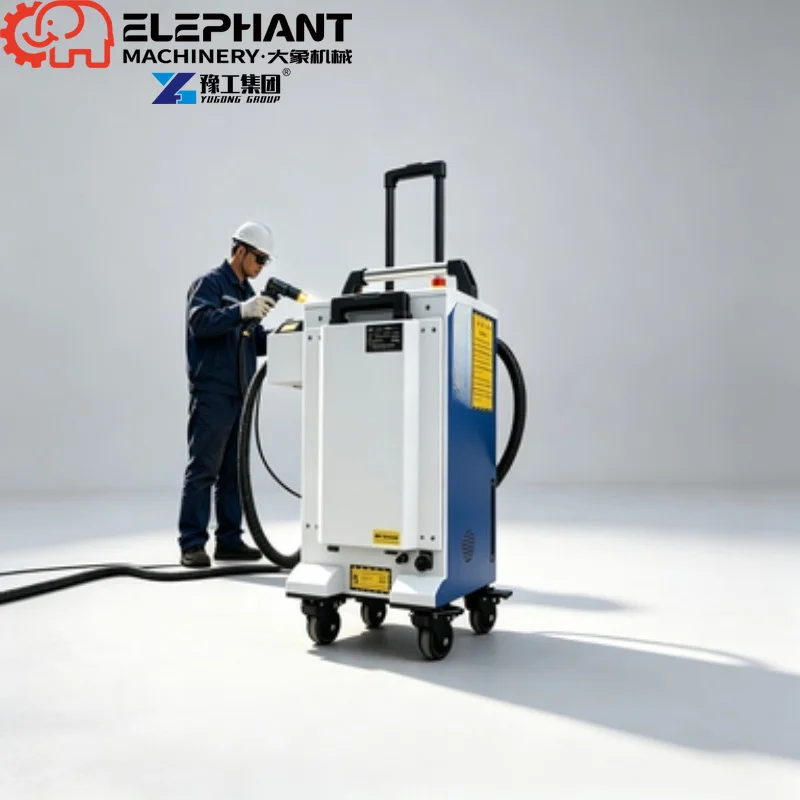 Hot Selling 1500W Continuous Fiber Laser Cleaning Machine Factory Direct Supply Fast Rust Paint Remover With 2 Years Warranty