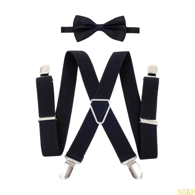 N5KF Boys 'Sterpaces and Bow Tie Perfec #4