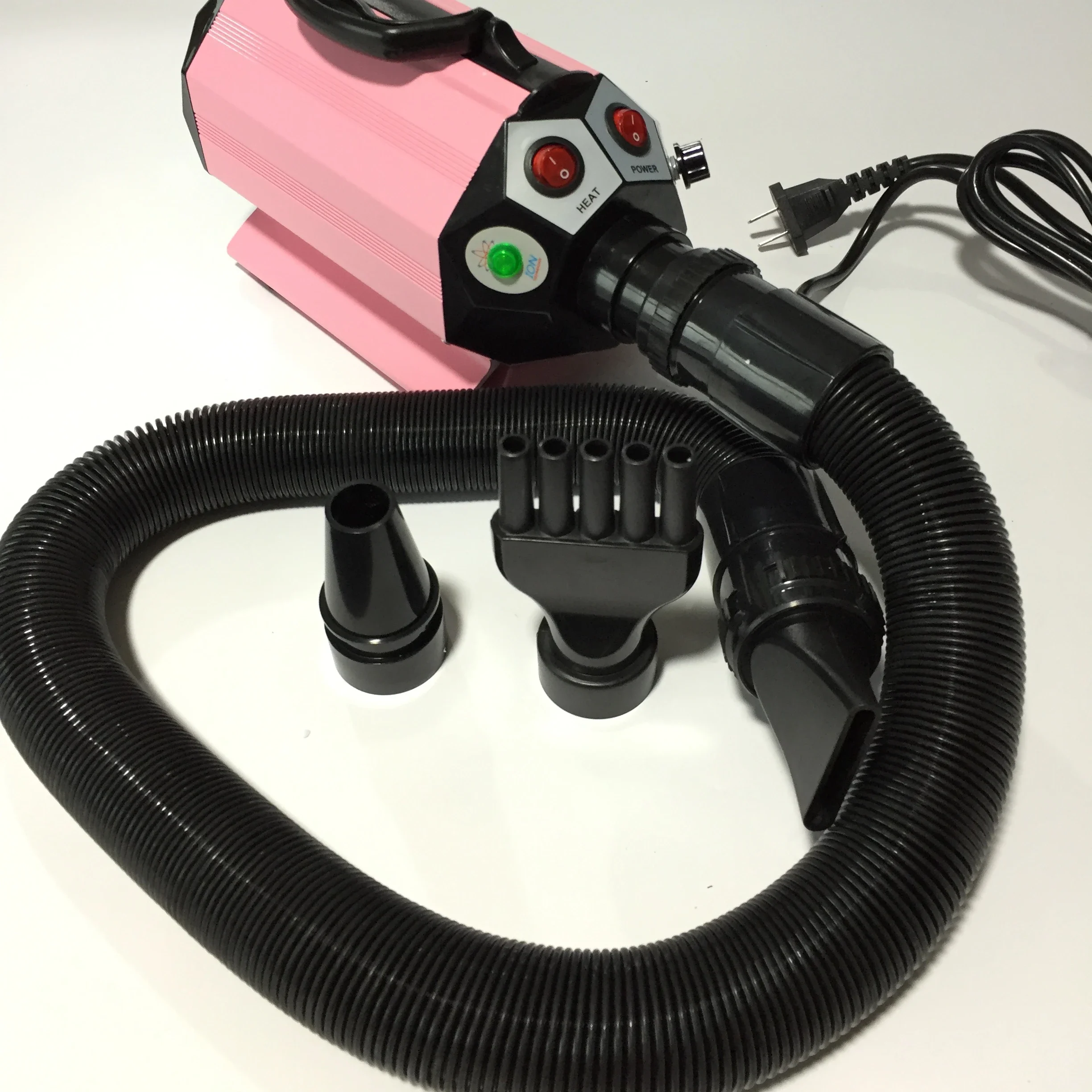 OEM ODM Custom Heating Adjustable High Speed Nozzles Pet Dog Hair Dryer Machine Pet Grooming Professional Small Animal Dryer