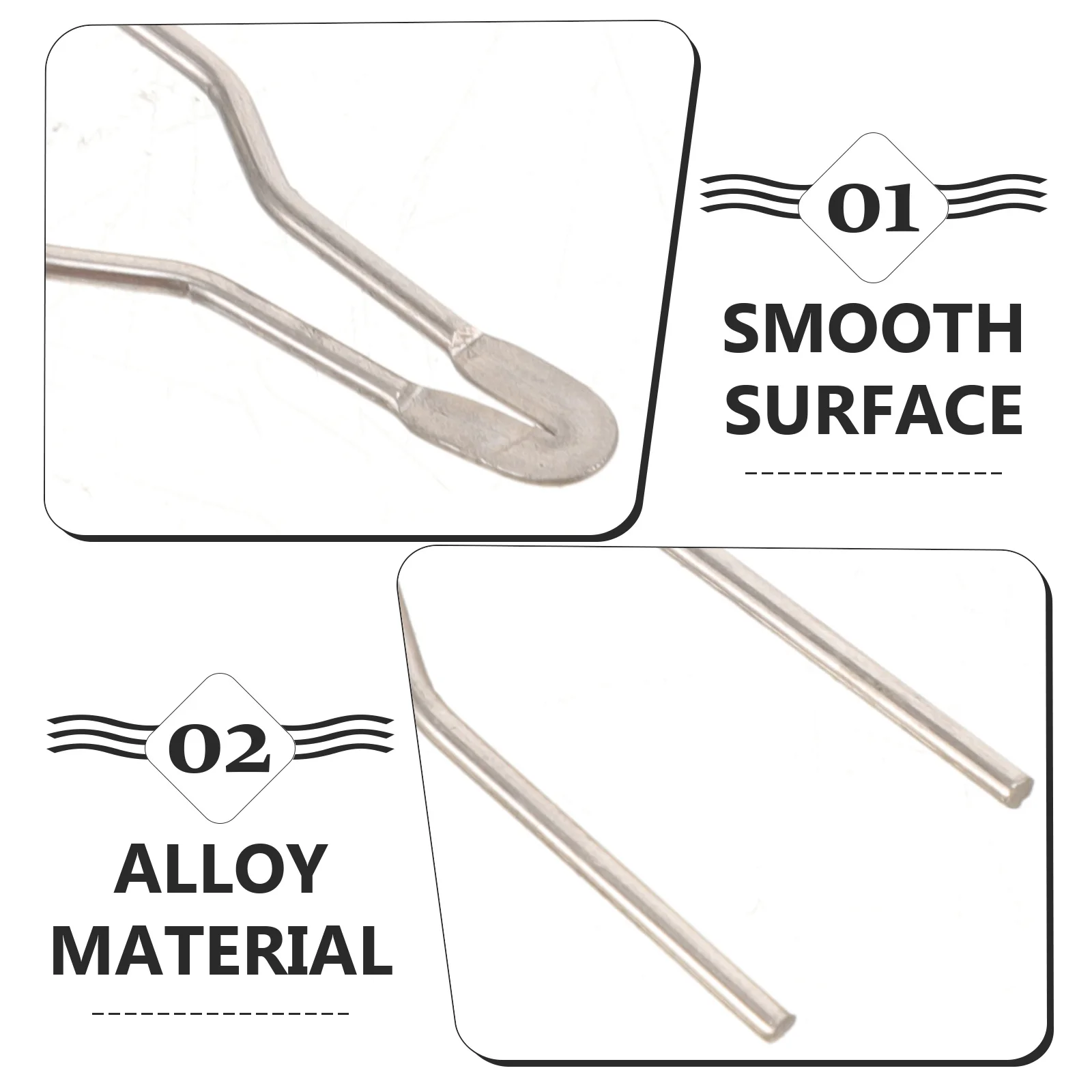 

6pcs Replacement Pyrography Tips Wood Burning Nibs Set For Diy Craft Engraving Tools Heating Wire Tips Metal Nibs