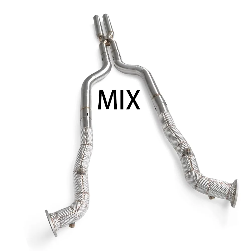 

Подходит для Maserati Granturismo/GT 4,2/4,7 2008-2023, высокопроизводительная выхлопная труба из нержавеющей стали, детали выхлопной трубы автомобиля