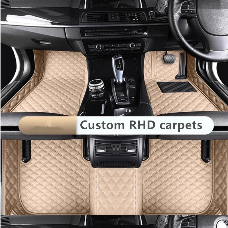 

Высокое качество, пользовательские автомобильные коврики для правого руля Mercedes Benz GLB 180 200 220d 250 2025-2020 5-местные водонепроницаемые ковры