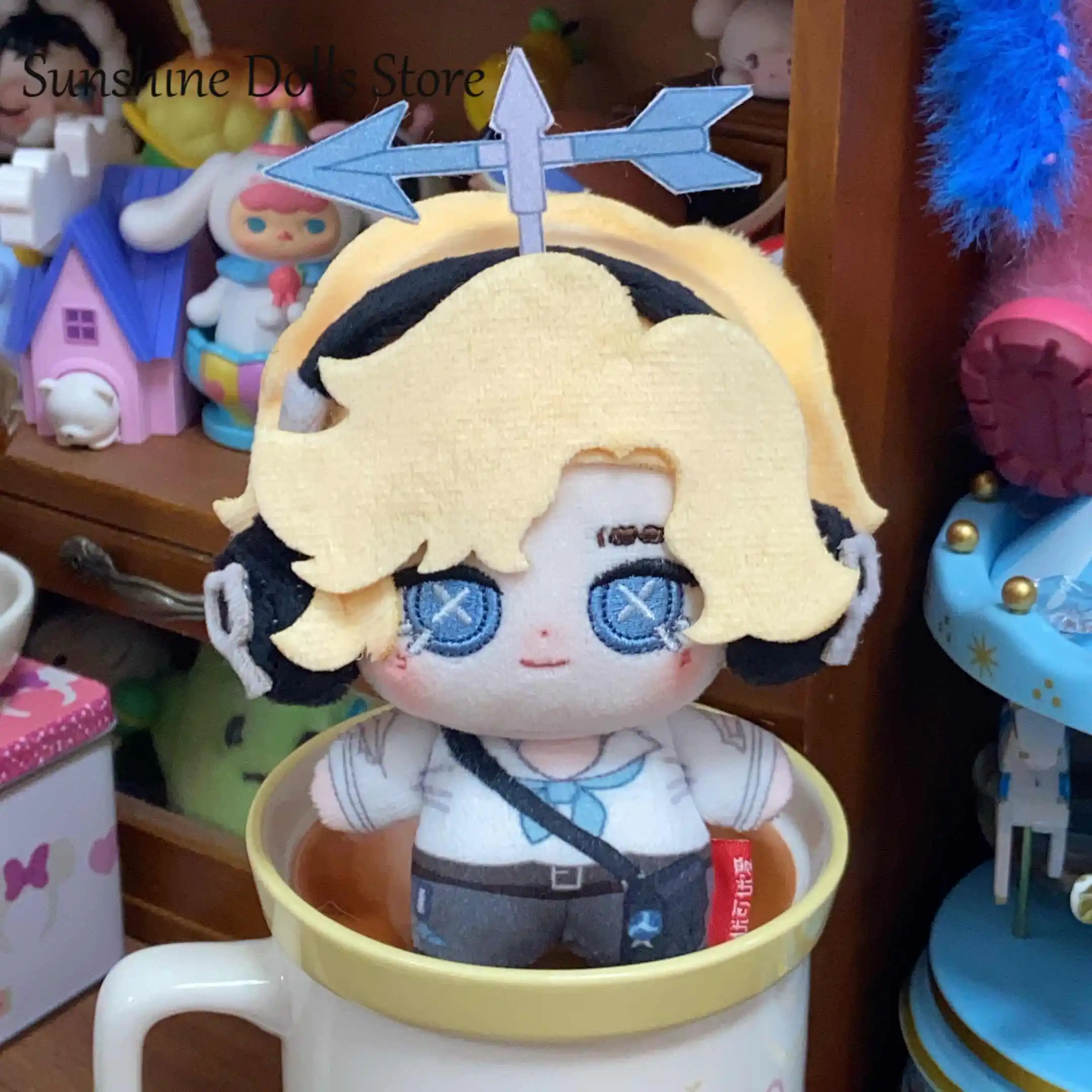 

Game Identity Ⅴ Meteorologist Wendy Mini Doll 10cm Figure Plush Toy Stuffed Plushies keychain Backpack Pendant Mascot Xmas Gift