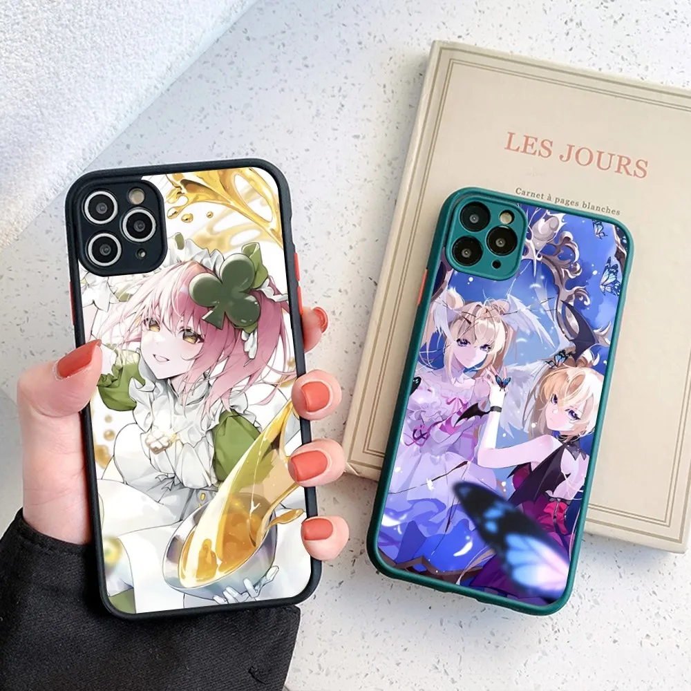 

Classic Japanese Anime S-Shugo C-Chara Phone Case For IPhone 14 11 12 13 Mini Pro Max 8 7 Plus X XR XS MAX Translucent