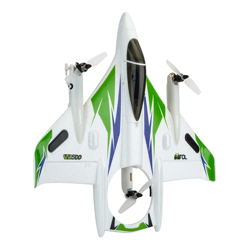 Yuxiang W500 fixed-wing six-channel brushless multi-function vertical take-off and landing aerobatic aircraft