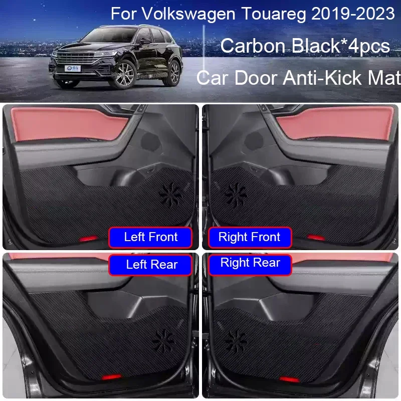フォルクスワーゲントゥアレグ 2019-2025 車の B ピラードアトランク