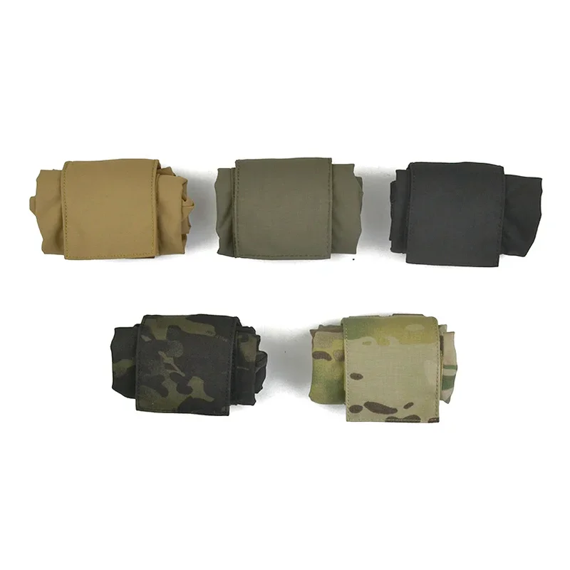 กลางแจ้ง Mini พับนิตยสาร Drop Dump Pouch เสื้อกั๊กยุทธวิธี Molle กระเป๋าเก็บกระเป๋า