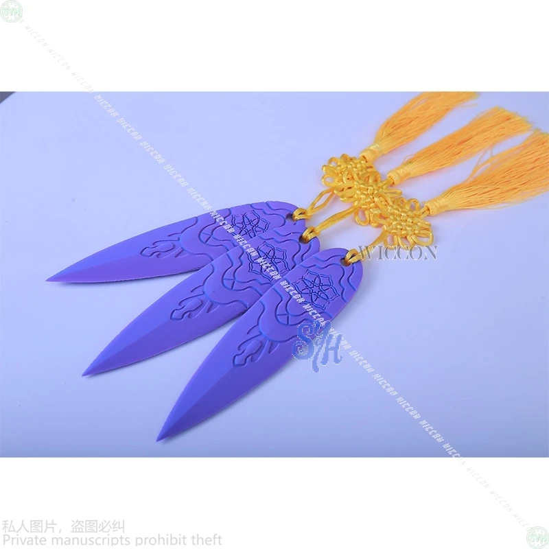 Kpop شيطان هنتركس زوي السهام تأثيري ثلاثية الأبعاد حمض البوليلاكتيك الأرجواني وهمية السلحة الدعائم هالوين المعبود لعب الأدوار