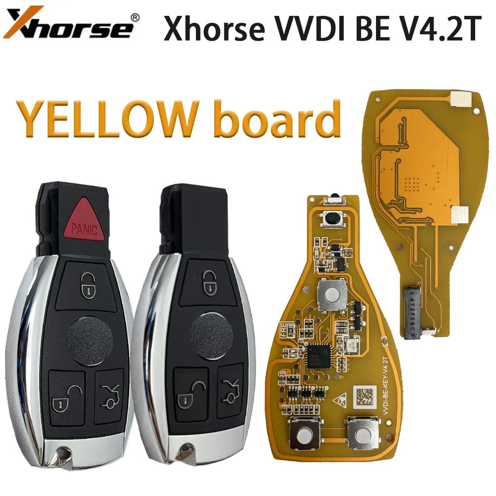 

315 МГц/433 МГц Xhorse VVDI BE Key Pro V4.2T PCB удаленный автомобильный ключ для Mercedes Benz W210 W221 W222 W211 W212 W203 W204 W205