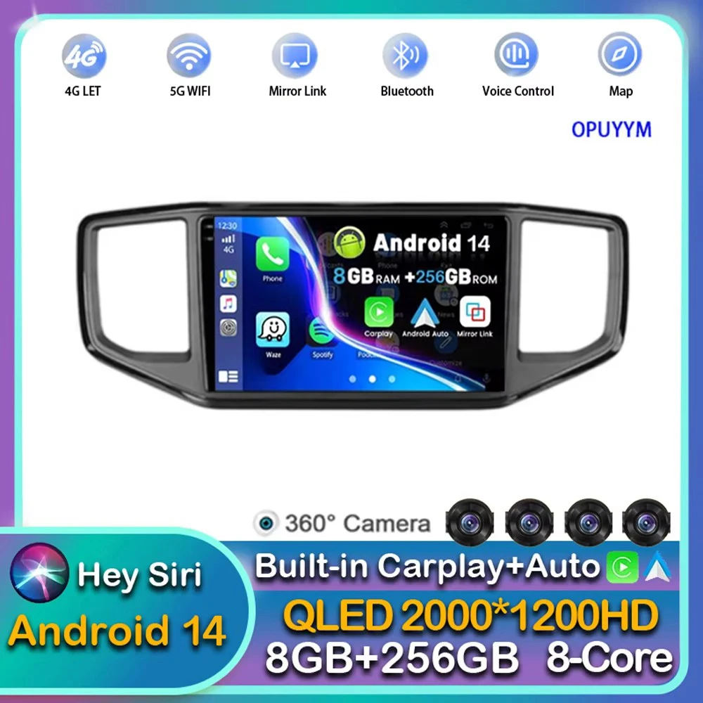 

Android 14 For Volkswagen VW Amarok 1 2016 2017 2018 2019 2020 Multimedia Head Unit Car Player GPS Auto Radio Navigation 2 DIN