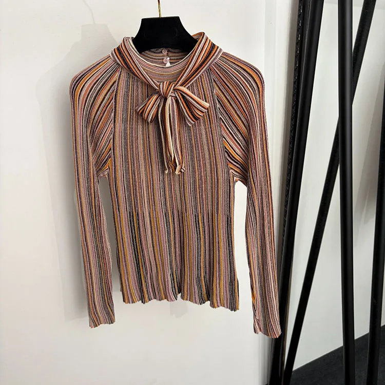 Designer Knitwear Autumn Winter Skirt Sets Women image 3