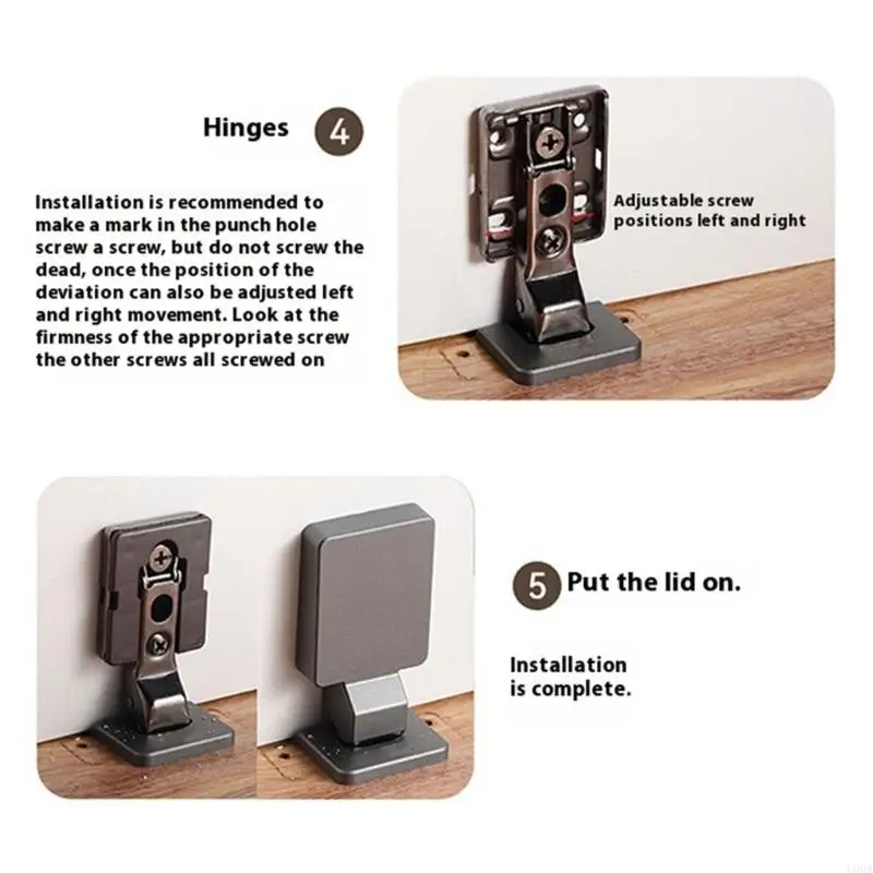  Soft Closing Cabinet Hinge For Kitchen Furniture Hardware Easy to Install