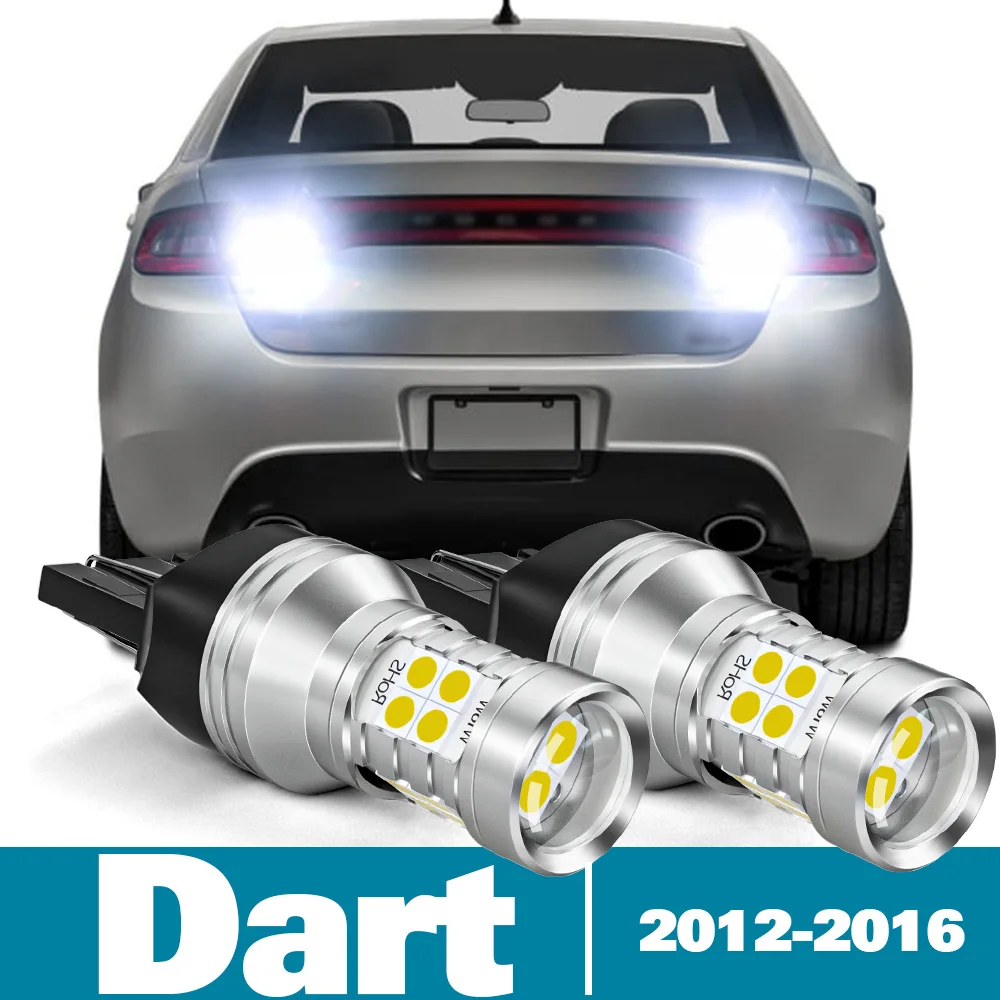 

2pcs LED Reverse Light For Dodge Dart Accessories 2012 2013 2014 2015 2016 Backup Back up Lamp