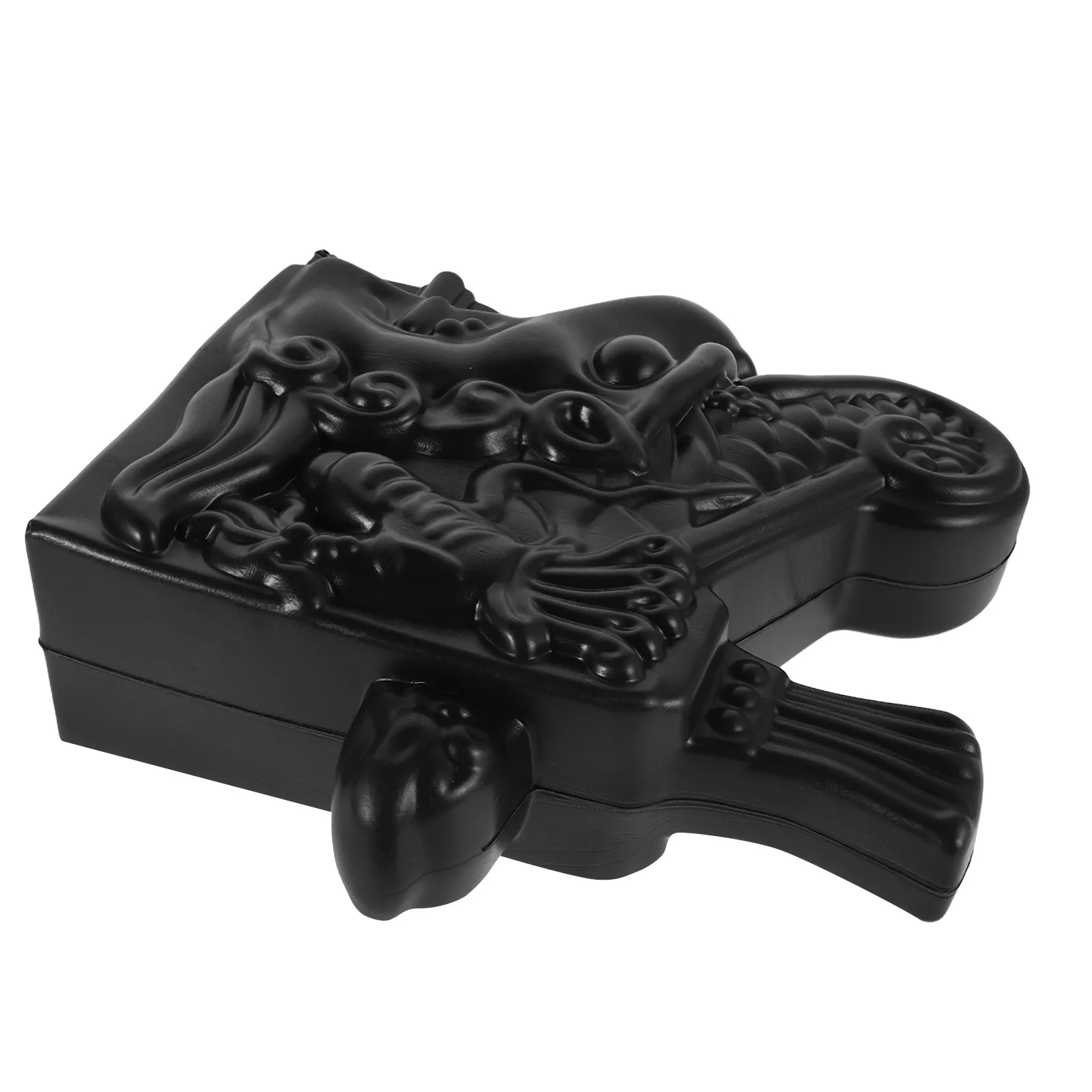 Plastic Chinese Style Roof Volute Traditional Architectural Embellishments Decorative Building Tiles Roof Trim Volute