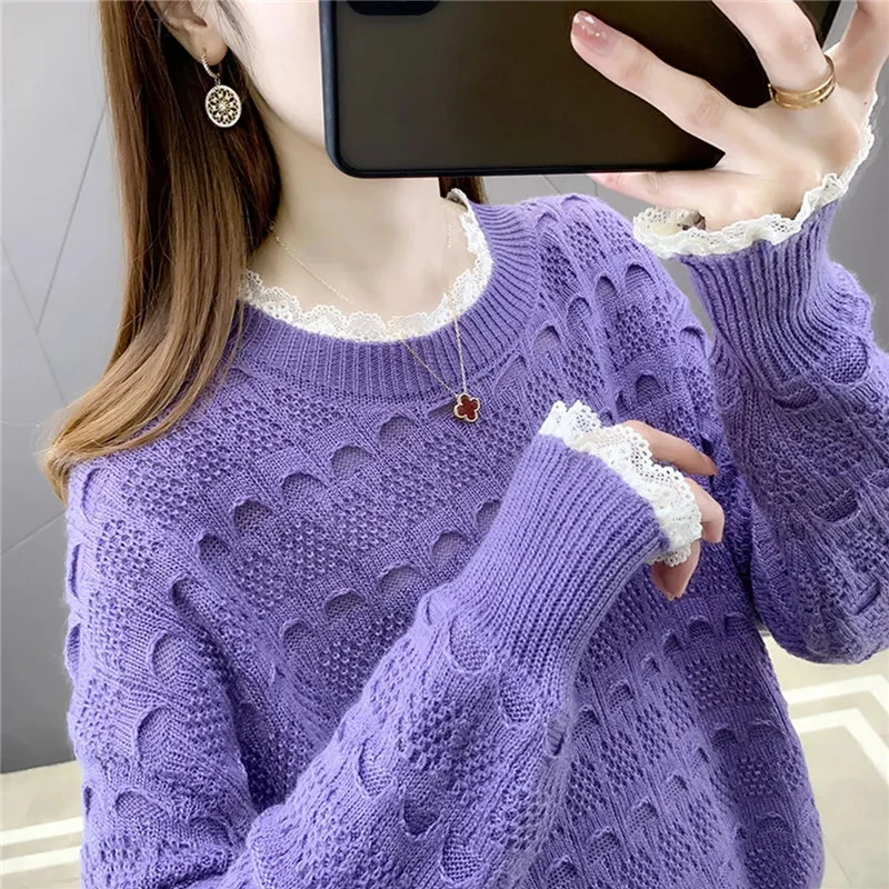 

2023 New Autumn Winter Women's Sweaters Fashion Jumpers Ladies Sweater Inner Wear Slim Knitted Pullovers Knitwear Bottoming Shir