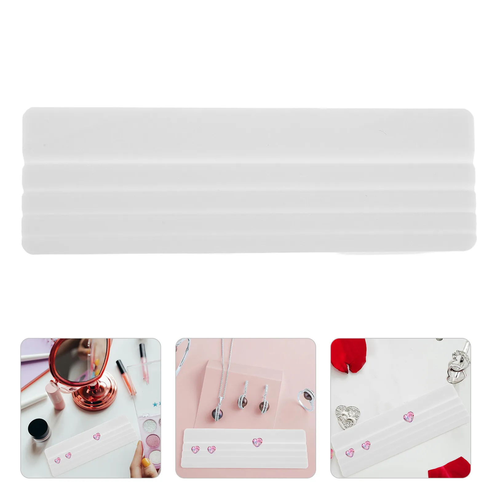 

Jewelry Grading Template 5.9x2.0 Diamond Comparison Tray Professional Jewelry Sorting Board Gem Display Tray Rhinestone