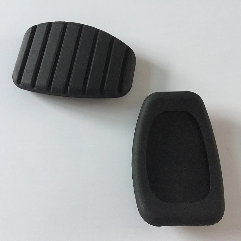 1 Pair Clutch Brake Rubber Pedal Pad Replacement Cover For Renault Modus Megane Trafic Twingo AF Easy Installation